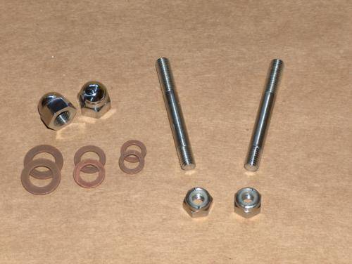 Triumph T20 Tiger Cub Valve Cover Hardware STAINLESS