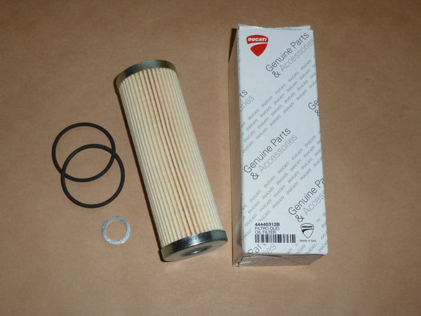 GENUINE Ducati OIL FILTER Service Set 899 959 1199 1299 Panigale 44440312B 88650761a